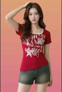 Áo thun nữ cổ vuông size 40-58kg