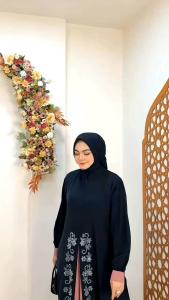 gamis edisi terbaru simpel mewah kekinian 2025 maudy abaya