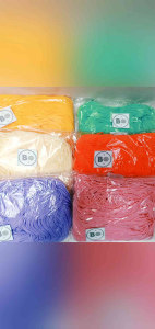 Tali Kur Tali Seni Talikur Full PP Premium Warna-Warni 1-2mm Biru Muda bagus untuk DIY Craft