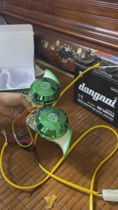 Còi ngân ô tô Hàn Quốc SAMJI 3 tiếng 12v/24v Còi Ngắn 110Db Cho Xe 12V 24V Bộ 2 Còi Samji Sj300 Chất Lượng - Lazada