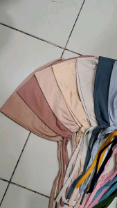 Ciput Tali Belakang Bahan Kaos Rayon // Ciput Arab Tali // Inner Turkey // Ciput Kaos