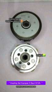 Kopling Set Kampas 5 Baut 5 CG125 Tossa 150 (17F)