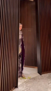Gamis Modern Annemarie Motif Simple Edisi AM14