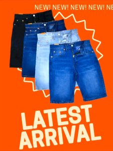 MENS DENIM SHORT PANT PREMIUM QUALITY SIZE=28-40