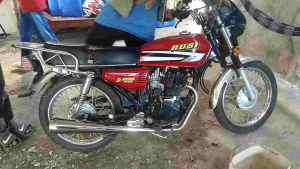 RUSI Macho125/150/175 MUFFLER CHICKEN PIPE Pure Stainless