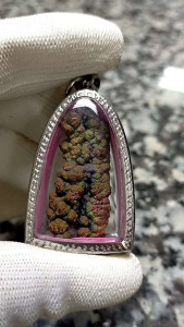 Pillar Leklai Pendant 柱料力泥吊坠 Leklai Amulet 马来西亚力泥 100% Natural Leklai Malaysia