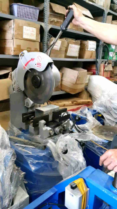 MÁY CẮT KỸ THUẬT KO BA VIA HẠ TAY MÁY CƠ CẮT ỐNG 50/100 ĐIỆN ÁP 380V - 220V-KÈM 1 LƯỠI CẮT INOX PHI 300MM