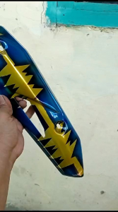 Tameng Knalpot Bahan Besi Stanles Beat/genio/Univrsal/Vario 110fi/Scoopy/Spacy warna Dj Gold Anti Pecah
