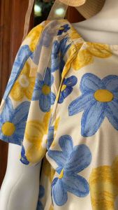 Safitri Dress Daster Serut Selutut Bumil Busui Rayon Premium Adem LD 110cm PB 100cm