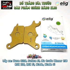 Má phanh. Bố thắng đĩa trước ELIG mã H007 lắp cho Ws110 Wave S110 Future Fi Đĩa trước Winner Rsx 110 Rsx Fi. Phụ Kiện Phanh Xe Máy Wave S110 Bộ Má Phanh Phù Hợp Với Future Fi - Lazada