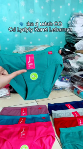 Cd Wanita Lydyly 002 | Celana Dalam Wanita Lidily Bahan Katun Organik Lembut Nyaman