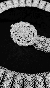 เข็มขัดเงิน 41 วัสดุ ลายโบราณ ประดับคริสตัล คริสตัลใส ลายคลาสสิค เครื่องดื่ม กระดูกราคา ใส่ของประเภทเครื่องดื่มชุดไทย