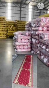 10 มิติ พรมคูณ พรมปูพื้นทางเดิน 150 ซม พรมตกแต่งบ้าน พรมงานพิธีมงคลพรมปูงานอีแวน