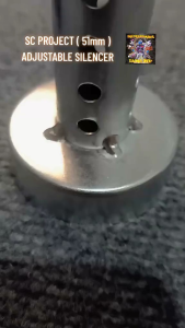 SC PROJECT MUFFLER SILENCER | DB KILLER / 60mm UNIVERSAL Sc Project Universal Db killer / Silencer