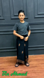 Sarung Batik Anak Laki Laki SD dan SMP - Sarung Santri Anak - Sarung Anak Modern