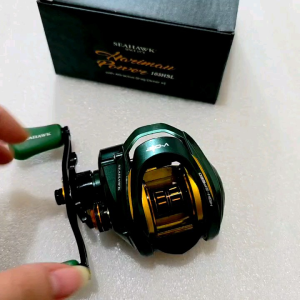 Reel Bait Casting Seahwak Harimau Power 103HSL With Attractive Drag Clicker