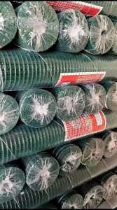 Kawat Loket Ram PVC Panjang 10 Meter X Lebar 90cm Ukuran 1/2 Inch Untuk Kandang Ayam/Ayakan Pasir Termurah