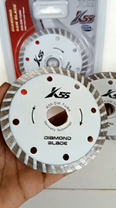 K55 Diamond Saw Blade Mata Potong Turbo 110mm K55-D-W-TUR Blade Cutting Disc Pisau Potong Granit Marmer Keramik Beton Ubin Turbo Rim Mata Gerinda Potong Diamond Cutter Circular Saw Blade Alat Pemotong Profesional Good for Use