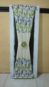 Gorden kupu kupu minimalis mewah model kupu ikat tengah