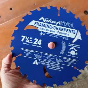 AvantiPro 7-1/4 in. x 24-Tooth Framing Circular Saw Blade
