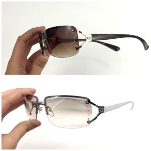 [Zeeds] แว่นกันแดด y2k ฝังเพชร ดีเทลจึ้ง เลนส์ UV400