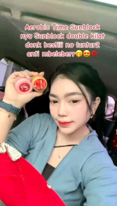 Sunblok Serum dan Salep pelicin wajah Glow