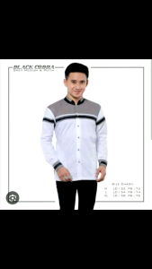 BAJU KOKO TERBARU/atasan koko motif list/cod koko anak laki-laki TERMURAH BAHAN KATUN