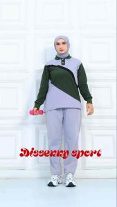 Setelan senam olahraga pria dan wanita terbaru/seragam senam terbaru harga promo