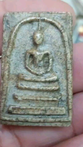 พระสมเด็จพิมพ์ใหญ่พระประธานเนื้อเกสรสภาพเก่าสวยงาม V150