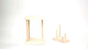 V60 drip station / pour over stand wood / coffee filter holder kayu