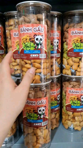 Bánh gấu nhân kem mix 3 vị tuổi thơ - Ăn vặt Thi Thi