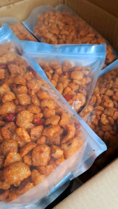 1Kg Tốp Mỡ liền da rim mắm hành - Ăn vặt Thi Thi