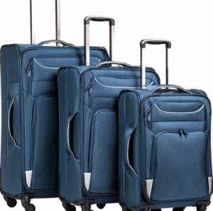 32"inch) super Expandable +25 Nylon soft case Anti scratch 4 Wheels 360 Rotation