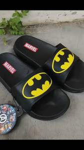 Sandal Marvel Anak Laki Laki Motif Batman Bahan Ringan Empuk Sandal terbaru 2023