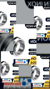 Khớp nối ép phi bồn nước inox 304 đế phẳng phi 49mm