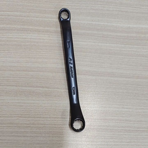 KUNCI DOUBLE RING 8X10MM KI KAGON FULL HITAM CHROME VANADIUM 2441B