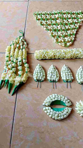 Melati Batak Kantil Ijo / Ronce Melati Adat Batak Kantil Ijo