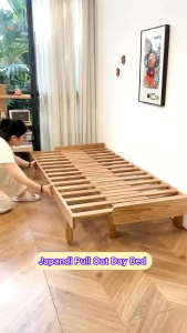 Dipan laci sorong/Sofa sorong/Ranjang sorong/Dipan Sorong/Tempat Tidur Sleding/Ranjang kayu Sorong