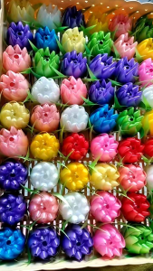 โปรยทาน ดอกทิวลิป คละสี (ตัวเปล่า) จำนวน 50 ชิ้น 140