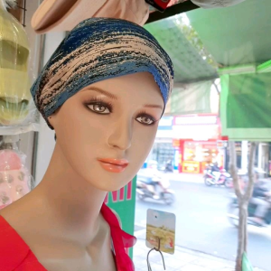 [KIỂU ĐUÔI NGẮN] Nón vải hóa tri cancer chemo hat mũ trùm đầu nón dành cho bệnh nhân ung thư mềm mịn mát #nonanson