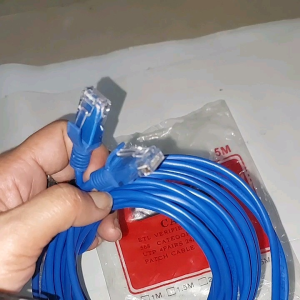ITLY Kabel Cat 5e Biru 5M - Kabel LAN Cat 5e