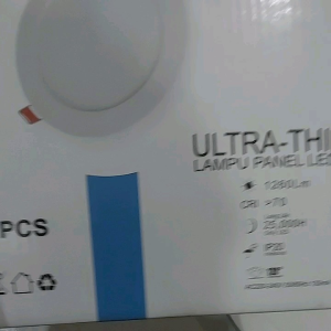 Rocia Lampu LED Downlight Inbow 18W Full Round Cahaya Putih SNI - Panel IB Bulat 18W - Lampu Langit Langit