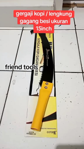 gergaji kopi lengkung 15iinch / 380mm gagang besi