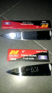 Pisau Buah Rui Xing berkualitas tinggi ukuran 5/6/7 inch / Pisau chef / Pisau Dapur / pisau serbaguna bahan stainless steell anti karat gagang