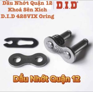 Khoá Sên Phốt Cao Su DID 428VIX T-ring Chính Hãng Made in D.I.D Asia Thailand