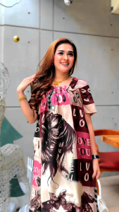 DASTER FUJI RAYON JUMBO KEKINIAN // DASTER BUSUI JUMBO daster kekinian terbaru 2024
