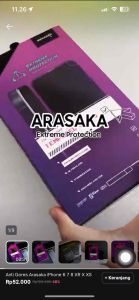 Anti Gores Arasaka Iphone 6 7 8 XR X Xs 11 12 13 14 Pro Max Anti Spy Iphone