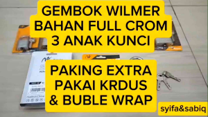 GEMBOK STANLEES WILMER PAKET 1 LUSIN / PAKET GROSIR  PAKET 12 PCS