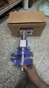 2 ปาก 4 นิ้ว ติดต่อเหล็ก 360 องศา คอนซีส์อเนกประสงค์ ปากกาจับชิ้น 4 นิ้ว สำหรับการปรับองศา 1 ปาก กระดูก