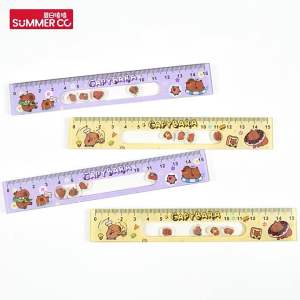 Thước Kẻ CAPYBARA/LOOPY/CHIIKAWA 15cm Nhiều Màu Xinh Xắn
